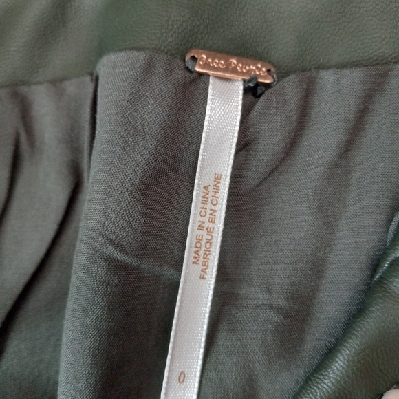 Free People Vegan Leather Mini Skirt - Picture 6 of 10